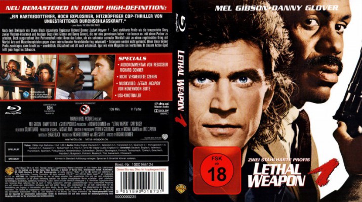 poster Lethal Weapon 1 - Zwei stahlharte Profis  (1987)